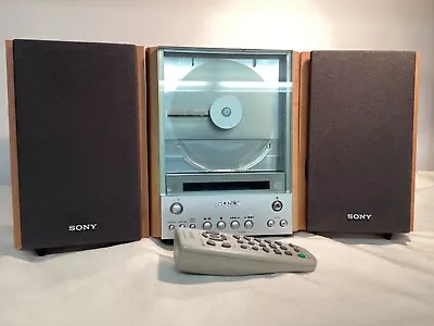 Sony CMT-EX1 Vertical Loading CD FM/AM Mini Component System W/ Remote • $399