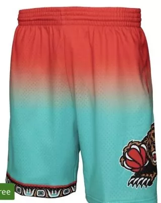 Mitchell & Ness 96-97 Vancouver Grizzlies NBA Men's Swingman Shorts Size Medium • $28.04