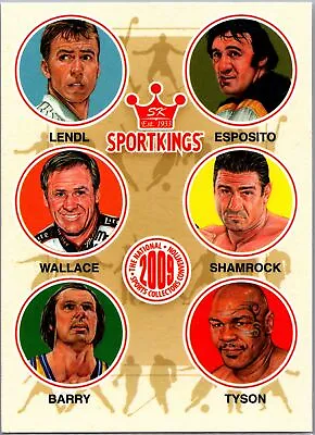 2009 Sportkings Mike Tyson W/ Lendl + Shamrock ++ National VIP Promo • $19.95