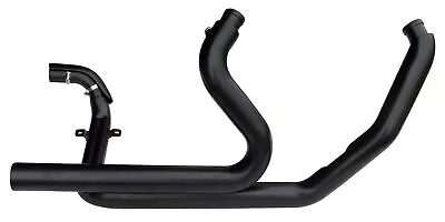 Ultima Black True Duals Headers Exhaust Pipes 1995-2008 Harley Touring Bagger • $459.98