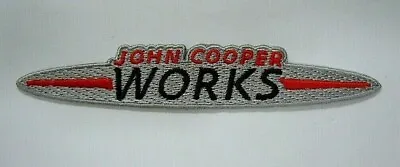 JCW - John Cooper Works Iron-On British Automotive Car Patch 4  Mini Cooper S  • $5.99