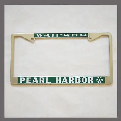 Volkswagen VW Waipahu Pearl Harbor Hawaii License Plate Frame • $29.88