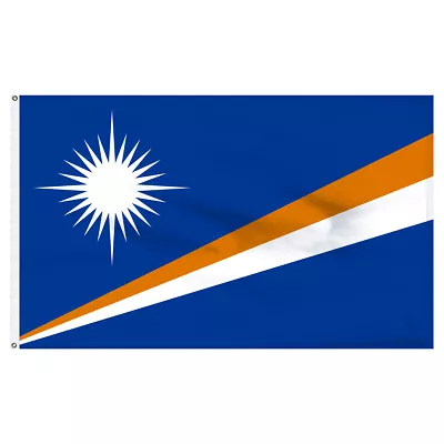 Marshall Islands 5ft X 8ft Nylon Flag • $95.85