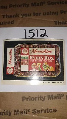 Wacky Stickers Moonshine Hyde's Rox • $9.99