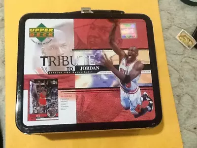 1998-99  Upper Deck Tribute To Michael Jordan 30 Card Set Metal Lunch Box • $44.99