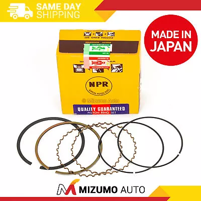 NPR Piston Rings Fit 01-10 Mazda 3 6 MX-5 Miata Ford Escape Fusion DURATEC • $44.95