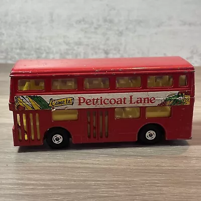 Matchbox Superkings The Londoner. 'Come To Petticoat Lane' 1972 Vintage • £5.99