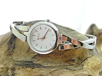 £9.99 • Buy DKNY Crosswalk Ladies 20mm Designer Bracelet Watch NY-2169