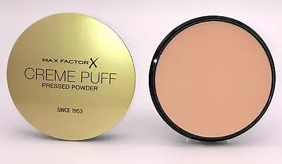 £4.99 • Buy Max Factor Creme Puff 81 TRULY FAIR Pressed Powder Compact 14g ALL IN 1 MAKEUP