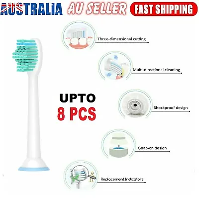 $15.99 • Buy Philips Sonicare Diamond Teeth Clean Toothbrush Heads Replacement Brush Tool Kit