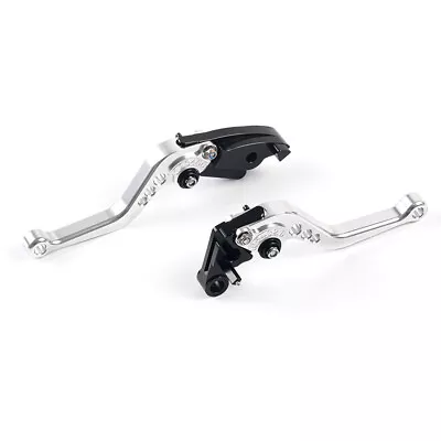 Short CNC Brake Clutch Levers For Kawasaki ZX6R 2007-2018 ZX10R 2006-2015 07 08 • $26.99