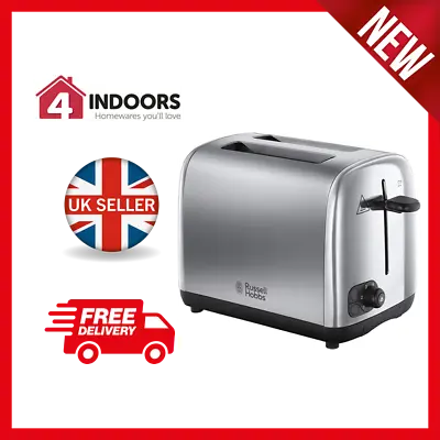 £24.75 • Buy Russell Hobbs 24080 Adventure 2 Slice Toaster In Stainless Steel - Brand New