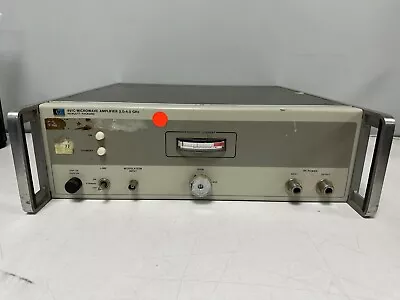 HP 491C Microwave Amplifier  #C32 • $109.99