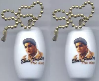 Great Set Of 2 Elvis Presley The King Ceiling Light / Fan Pulls • $12.99