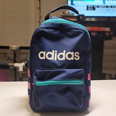 Adidas Insulated Lunch/Snack Bag Blue/Pink • $5