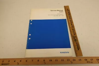 Volvo Service Manual Cars Section 1 (17) Program Book 1 850 940 960 1994 (799) • $11.10