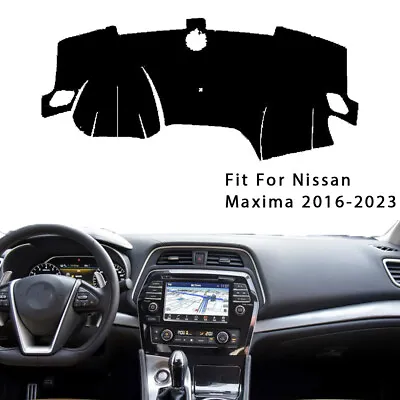 Dash Mat Cover Dashboard Non-slip Sun Protector Mat For Nissan Maxima 2016-2023 • $30.23