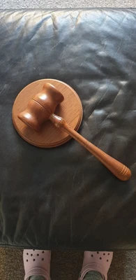 £14.99 • Buy Wooden Gavel And Sound Block