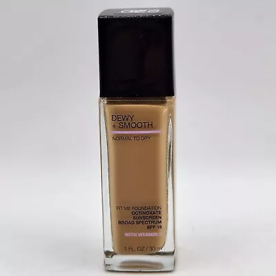 Maybelline Fit Me Dewy + Smooth Foundation 1 Fl Oz. #220 Natural Beige • $2.29