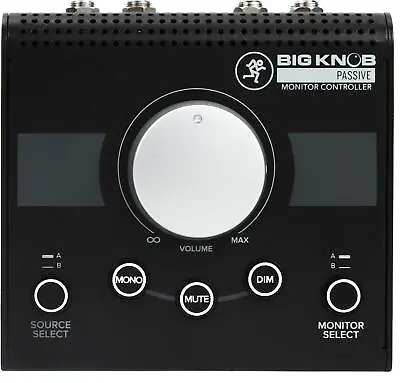 Mackie Big Knob Passive 2x2 Studio Monitor Controller • $69.99