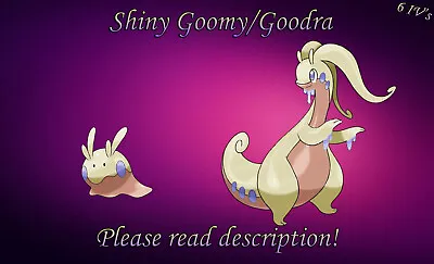 $2.99 • Buy Shiny Goomy/Goodra 6IV - Pokemon X/Y OR/AS S/M US/UM Sword/Shield