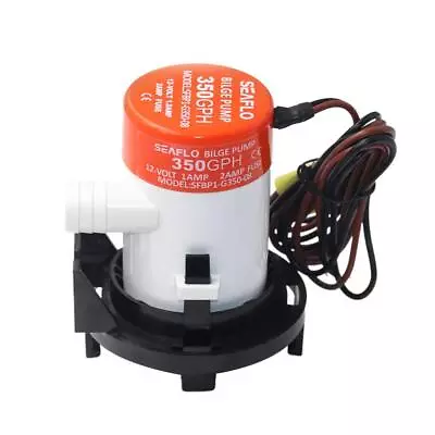 Electric DC 12V Water Marine 350GPH Bilge Pump For Submersible Accessories • £14.51