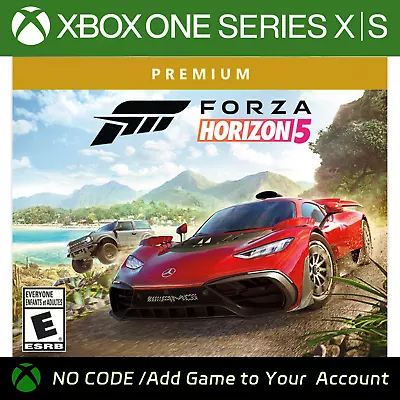 Forza Horizon 5 Premium Edition Xbox One Series X | S Game No Code • $48