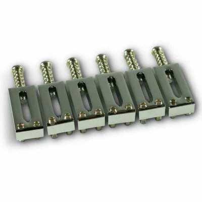 £39.95 • Buy Kluson Contemporary Brass Saddle Set For Fender Telecaster