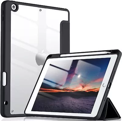 For IPad 9/8/7th Gen 10.2  IPad Air 1/Air2 Air 4/5th Acrylic Cover Smart Case • £9.99