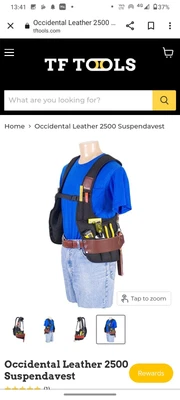 £2.50 • Buy Occidental Leather Finisher Tool Belt