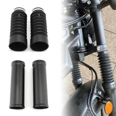 Shock Absorbers Lower&Upper Front Fork Cover Fit Honda Rebel CMX300 CMX500 20-22 • £29.80