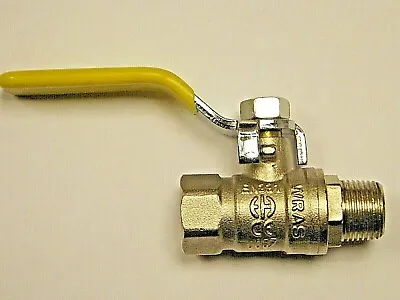 £8.99 • Buy Gas Approved Ball Valve Long Handle BSP, Lever Ball Valves 1/4 Bsp  To 2 Bsp