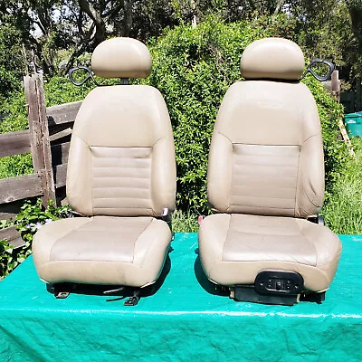 1999 2004 Ford Mustang Front Seats Centennial Script Power Manual Seat New Edge • $300