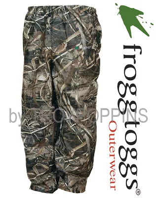 Frogg Toggs Raingear-pa83102-56 Pro Action Mens Pants Realtree Max5 Camo Hunting • $44.99