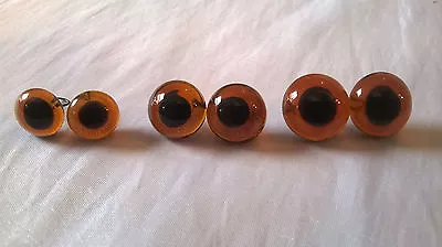 £7.99 • Buy Heidifeathers® 3 X Mixed Sizes Of Glass Eyes -  Needle Felting, Bears, Toy, Doll