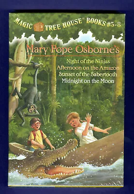 Mary Pope Osborne Magic Tree House Books #5-8 Boxed Set 2002 New Factory Sealed  • $18.99