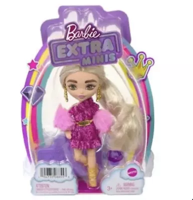 Barbie Extra Minis Doll With Gold Crown • $32.36