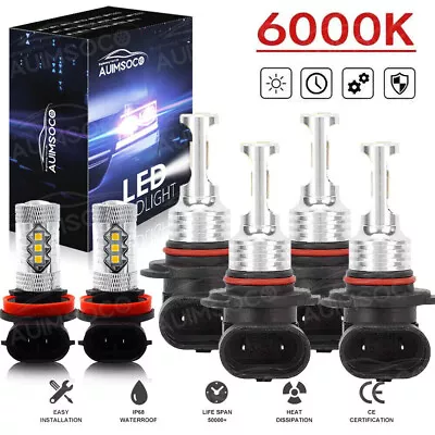 For Mitsubishi Lancer 2008-2017 LED Headlights Conversion Kit Super Bright White • $39.99