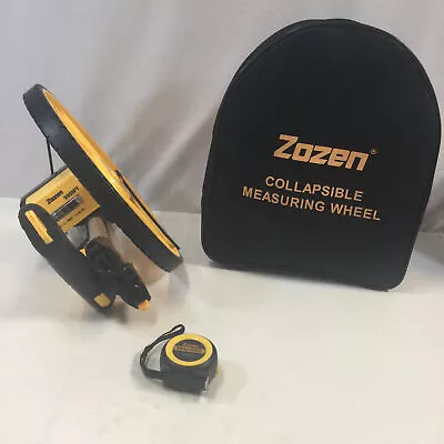 Zozen Yellow Black 9999Ft Folding Portable Collapsible Measuring Wheel  • $39.99