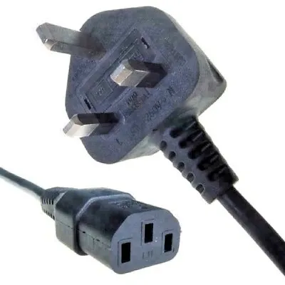 Original Samsung LE40M86BD 40  Inch LED LCD TV Television Power Cable Lead UK  • £8.16