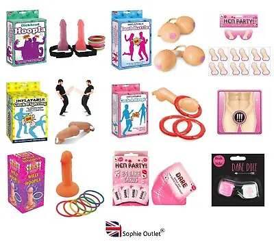 HEN PARTY GAMES Bride To Be Gift Girls Ladies Night Hen Do Doll Game Box NEW UK • £14.92