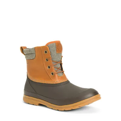 Muck Boot Men's Originals Duck Lace Tan/Dark Brown • $46.75