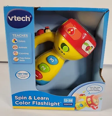VTech Spin & Learn Color Flashlight - Yellow • $9.99