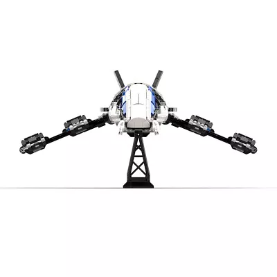 $323.60 • Buy The Normandy SR-2 Starship Model With Display Stand 3927 Pieces From Mass Effect