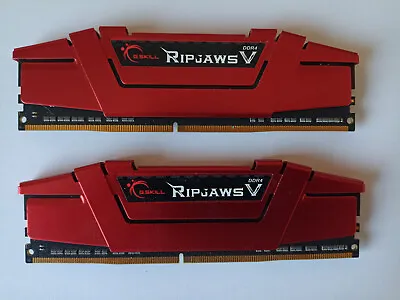 G. Skill Ripjaws F4-2800C15D-16GVRB DDR4 RAM Matched Pair 16GB (2x8gb) • £50