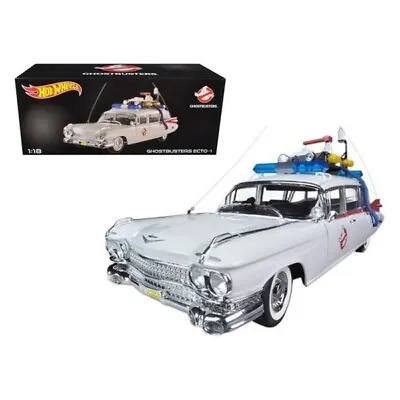 1959 Cadillac Hot Wheels Ghostbusters Ecto-1 Vehicle 1:18 BCJ75 SOS Ghosts • £456.02