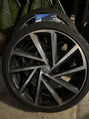 4x GENUINE  19  GOLF R Spielberg Wheels & Tyres MK7.5 MK8 MK7 • $847.47