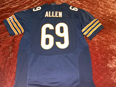 Chicago Bears￼ Jared Allen #69 Reebok On Field STITCHED Jersey Size 52 • $64