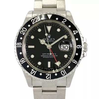 ROLEX GMT Master II 16710 Automatic Men's Watch • $19198.62