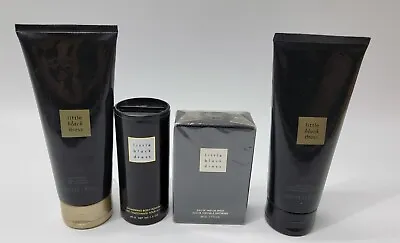 (Lot Of 4) Avon Little Black Dress  Perfume Shower Gel Body Lotion Powder Set*** • $119.99